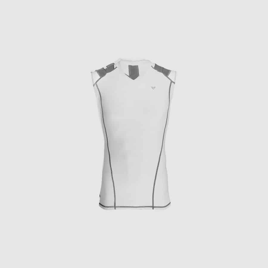 Intelliskin Foundation Tank V-hals hvid forfra